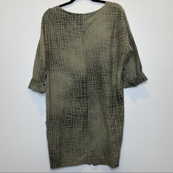 Wi & co Made in Spain short sleeve sweater dress Medium M - Picture 6 of 13
